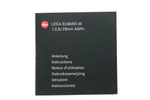Excellent leica elmarit 28mm - excellent,